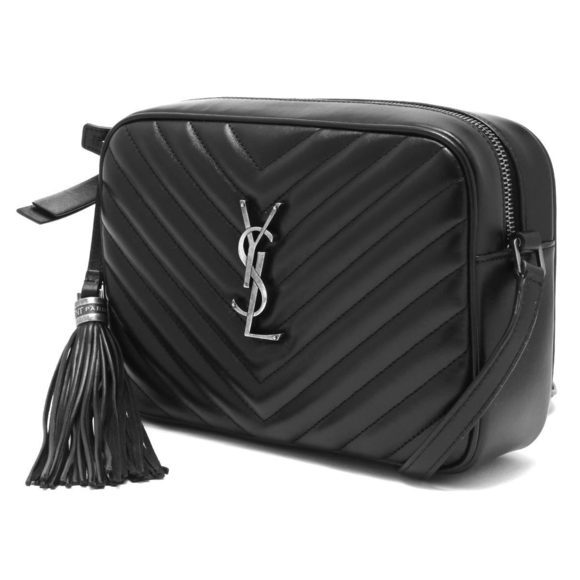 Ysl Saint Laurent Shoulder Bag Camera Bag Black - Picture 1 of 6